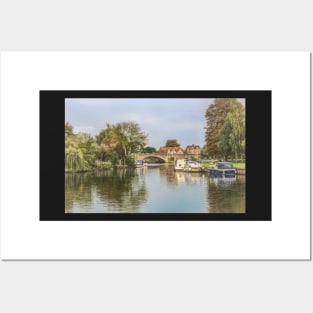 Abingdon Bridge Over The Thames Posters and Art